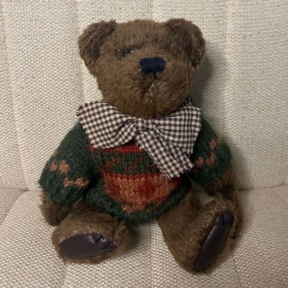 Boyds Bear Investment Collectables Baxter B Bean Bear Style 5151-05 - Picture 4 of 4